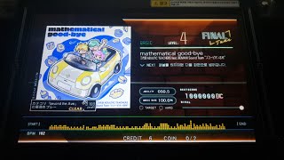 [jubeat beyond the Ave.] mathematical good-bye BSC EXC [Lv 4/60fps]