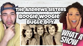 SO MUCH FUN!. | FIRST TIME HEARING The Andrews Sisters  - Boogie Woogie Bugle Boy REACTION
