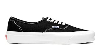 Shoe Review: Vans Vault Originals OG Authentic LX (Canvas) Black/True White [OG 2.0]