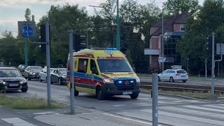 Alarmowo: Ambulans Mercedes-Benz Sprinter/Auto Form (P) - ZRM P01 128 - WSPR Poznań