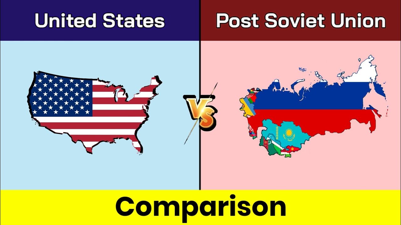 United States Vs Post Soviet Union | Post Soviet Union Vs United States ...