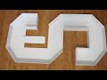 eufony 4ft marquee light up letter s assembly tutorial mosaic letter s for party decorations