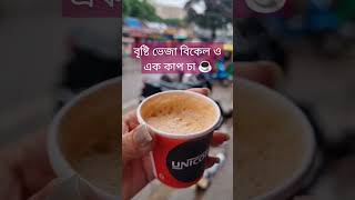 বৃষ্টি ভেজা বিকেল ও এক কাপ চা ☕️❣️                    #tealover #agartala