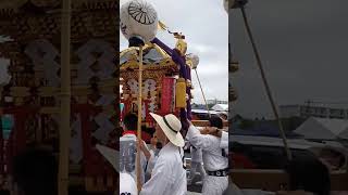 ２０２４年浜降祭 寒川神社神輿通過展望