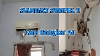 cara bongkar AC yg benar