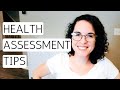 HEALTH ASSESSMENT TIPS | For Nursing and NP Students