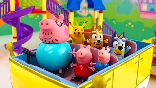 Best BLUEY & PEPPA PIG Toy Learning Videos for Kids and Toddlers | Pretend Play by Niki's Playhouse