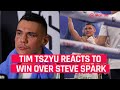 Tim Tszyu Reacts to Win Over Steve Spark