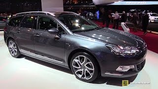 2015 Citroen C5 Tourer - Exterior and Interior Walkaround - 2014 Paris Auto show