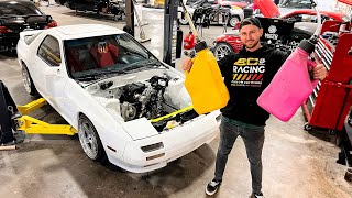 Building the fuel system for my 13B FC RX7!