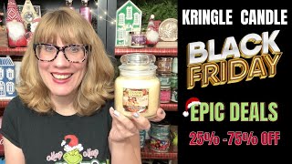 KRINGLE CANDLE EPIC Black Friday Deals 25% to 75% Off - What's The Best Deal?