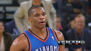 Russell Westbrook Full Highlights at Warriors (Clutch Shot) - 31 Points 9 Rebounds (2013.11.14)