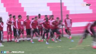 WAC.ma : Séance d'entrainement du Mardi 03 Mars 2015