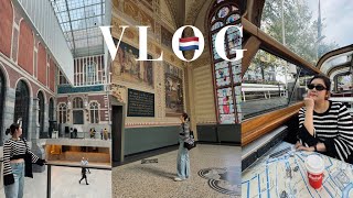 Amsterdam VLOG Part3 Rijksmuseum, Hermes shop, canal cruise | filmed by iPhone 15 pro max