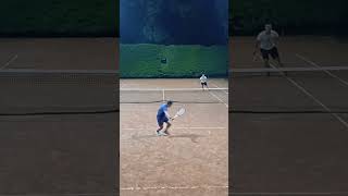 That´s the way to do a passing shot #shorts #youtubeshorts #sports #tennis