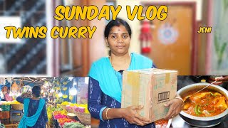 இரட்டை மீன் குழம்பு ஓன்னு எங்களுக்கு இன்னொன்னு ? | FISH CURRY | Sunday Special |Jeni