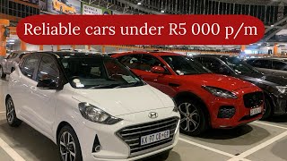 Webuycars: Top 5 most reliable cars under R5000 P/m