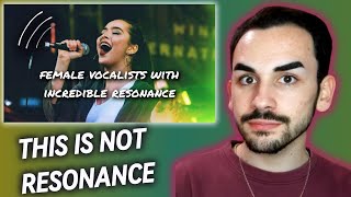 female vocalists with incredible resonance | Reaction