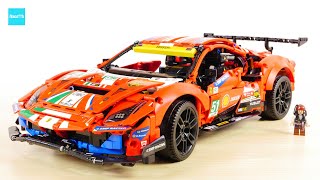 レゴ テクニック フェラーリ 488 GTE AF コルセ #51 42125  ／ LEGO Technic Ferrari 488 GTE “AF Corse #51” Speed Build