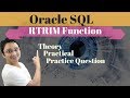 Tutorial#38  How to Remove character/Spaces from Column Using with  RTRIM function