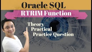 Tutorial#38 How to Remove character/Spaces from Column Using with RTRIM function