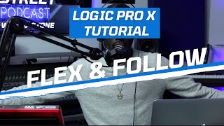 How to use Flex & Follow in Logic Pro X #logicprox #flex&follow #tutorial