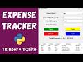 Build an Expense Tracker in Python with Tkinter and SQLite