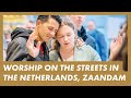 LIVE Beautiful worship on a very cold square · The Netherlands, city of Zaandam · PRESENCE REVIVAL