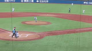 ドラフト候補の下村 海翔（4年・九州国際大付）が運動神経良すぎなバウンド処理など【大学野球選手権 青山学院大 対 富士大2023年6月10日】