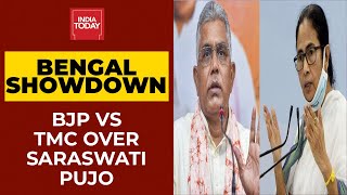 Bengal Showdown: TMC & BJP Over Saraswati Pujo In Poll-Bound State | India Today's Ground Report