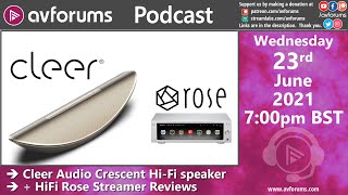 Podcast: Cleer Audio speaker + HiFi Rose Streamer Reviews & Movie/TV Show talk