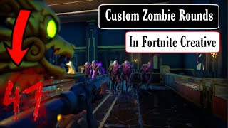 Making a simple and EASY zombie wave system similar to COD in fortnite! (Tutorial)