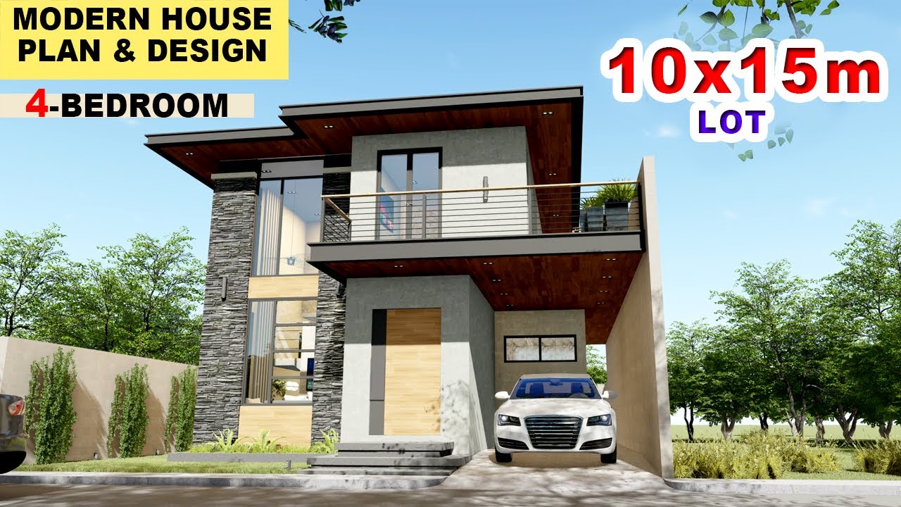 Ep-06 | 4 BEDROOM HOUSE DESIGN PHILIPPINES - 2 STOREY | HOUSE DESIGN ...