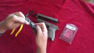 Apex Tactical Advanced Flat Trigger install time-lapse on a P320c