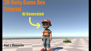 AI Generated Character in Unity? Full 3D Game Dev Tutorial (Beginner Friendly)