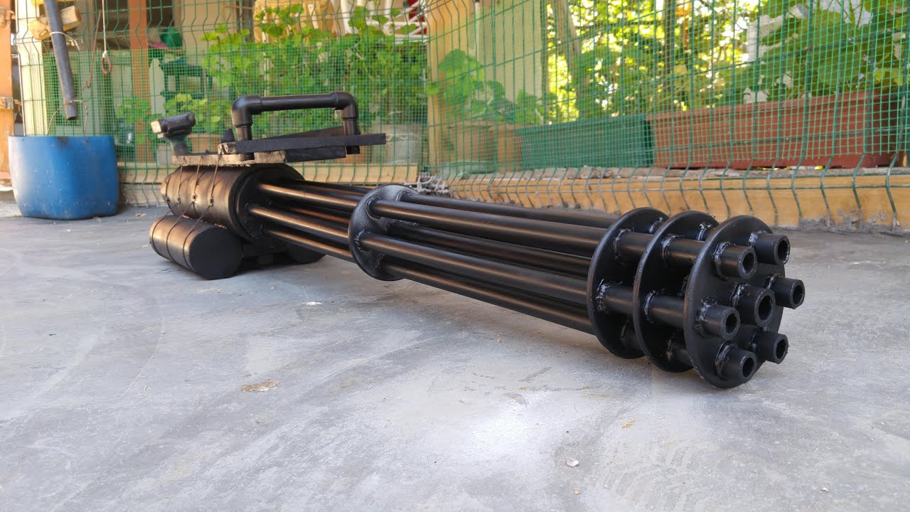 Homemade Minigun Youtube