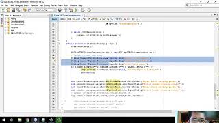 Insert, Read data in database using SQLITE (java)