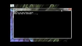 Batch Tutorial: Starting Off :Lesson 1