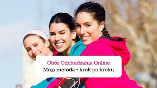 Obóz Odchudzania Online - moja metoda krok po kroku