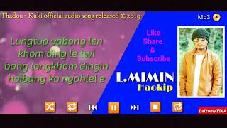 MELMU  NIAPAT - L.MIMIN HAOKIP (Cover) Lyrics Video.