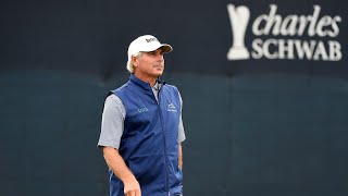 Fred Couples dunks one for sensational eagle