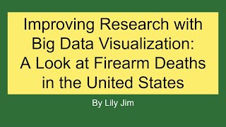 Improving Research with Big Data Visualization
