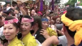 平成28年 浦安三社祭　豊受神社 神輿渡御　②　2016.6.19