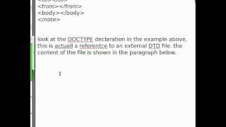 xml tutorial 5 validation