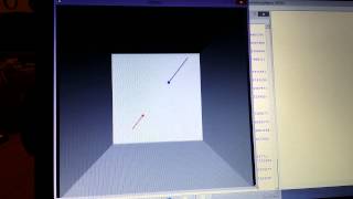 VIDLE VPYTHON script; charged particle interaction