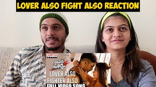 Lover also fighter also Video reaction || Naa peru surya naa illu India  || Shw Vlog