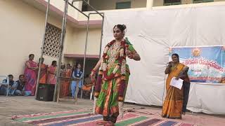 INDIAN TRADITIONAL WEAR FASHION FANCY DRESS COMPETITION IN SPW.JR.COLLEGE TIRUPATI.