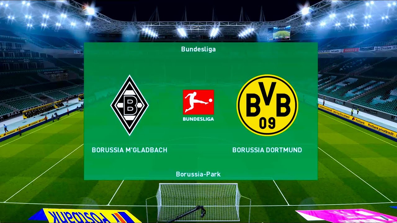 Borussia Mönchengladbach Vs Borussia Dortmund | Borussia-Park | 2020-21 ...