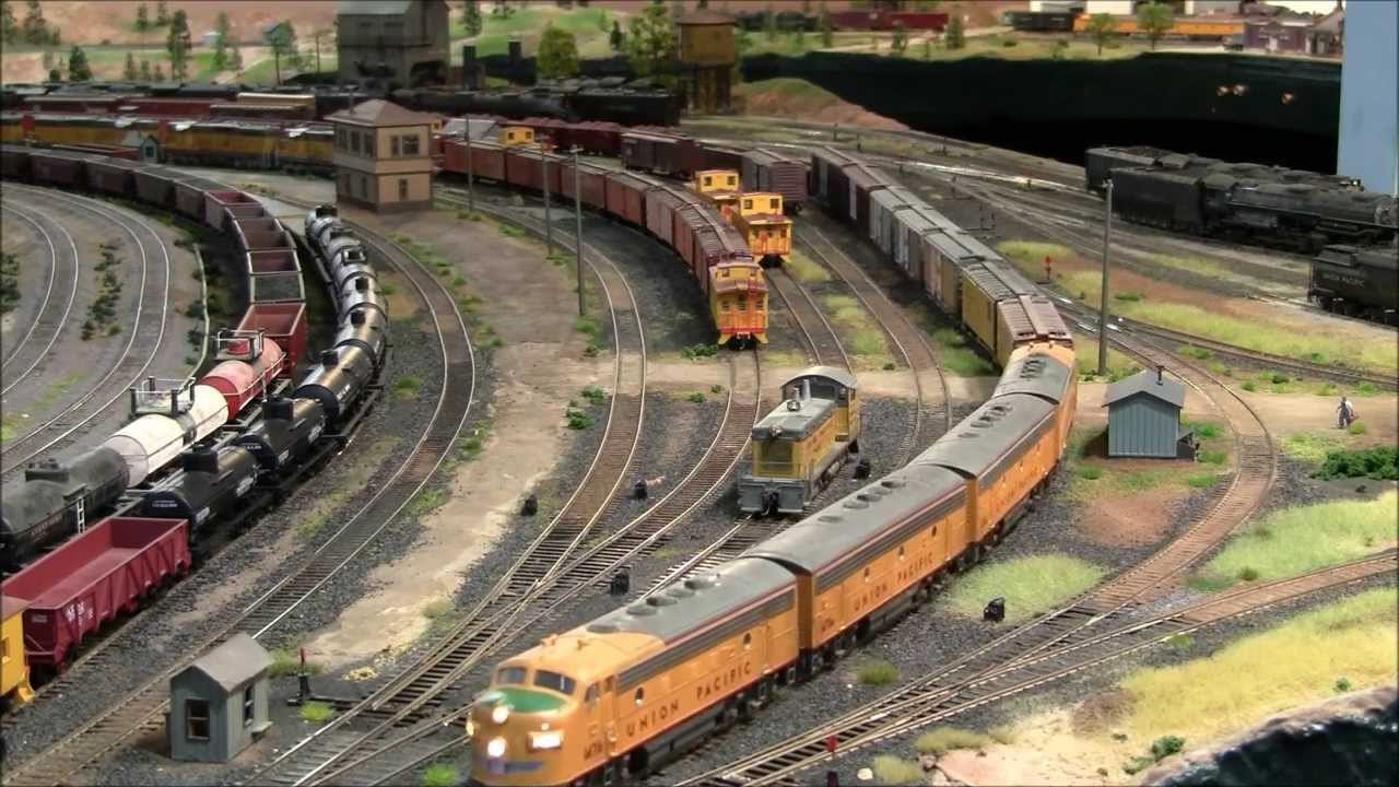 Ho Railroad Yard Layout