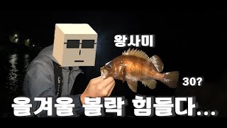 겨울철 대물 볼락을 잡으러 가보자!!!!